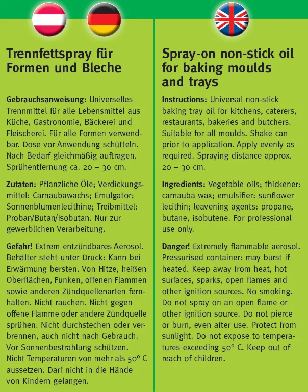 Trennfett-Spray Fatman 600ml Dose