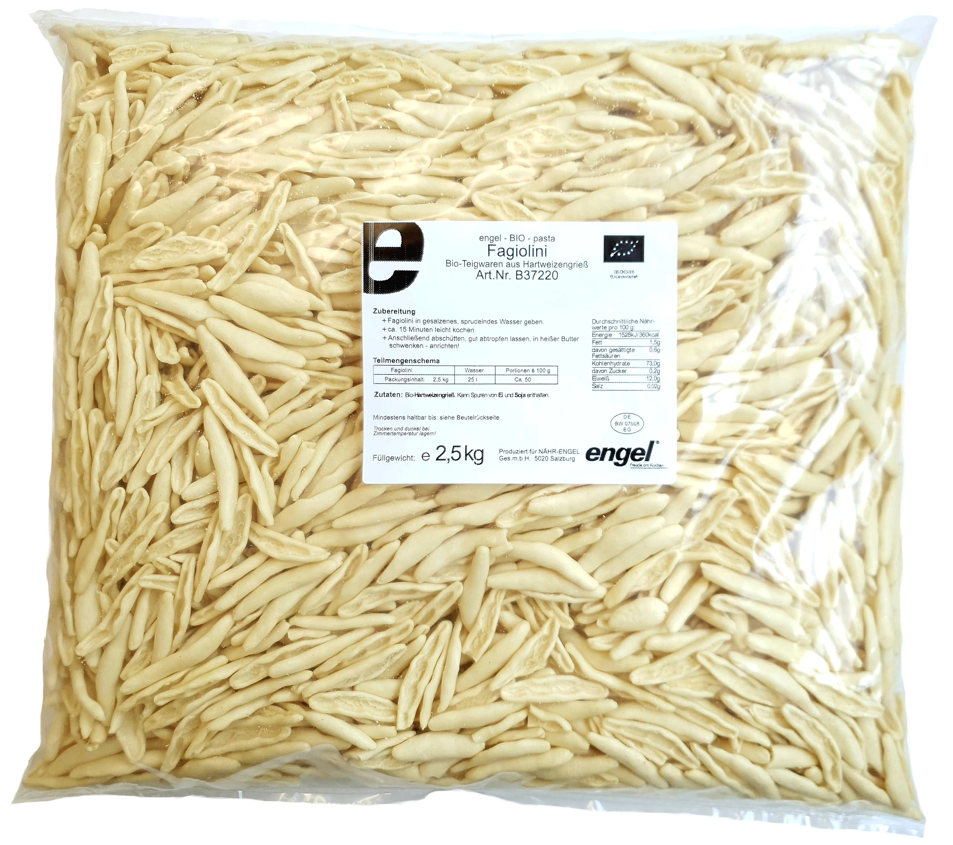 Bio Fagiolini 2,5kg Beutel