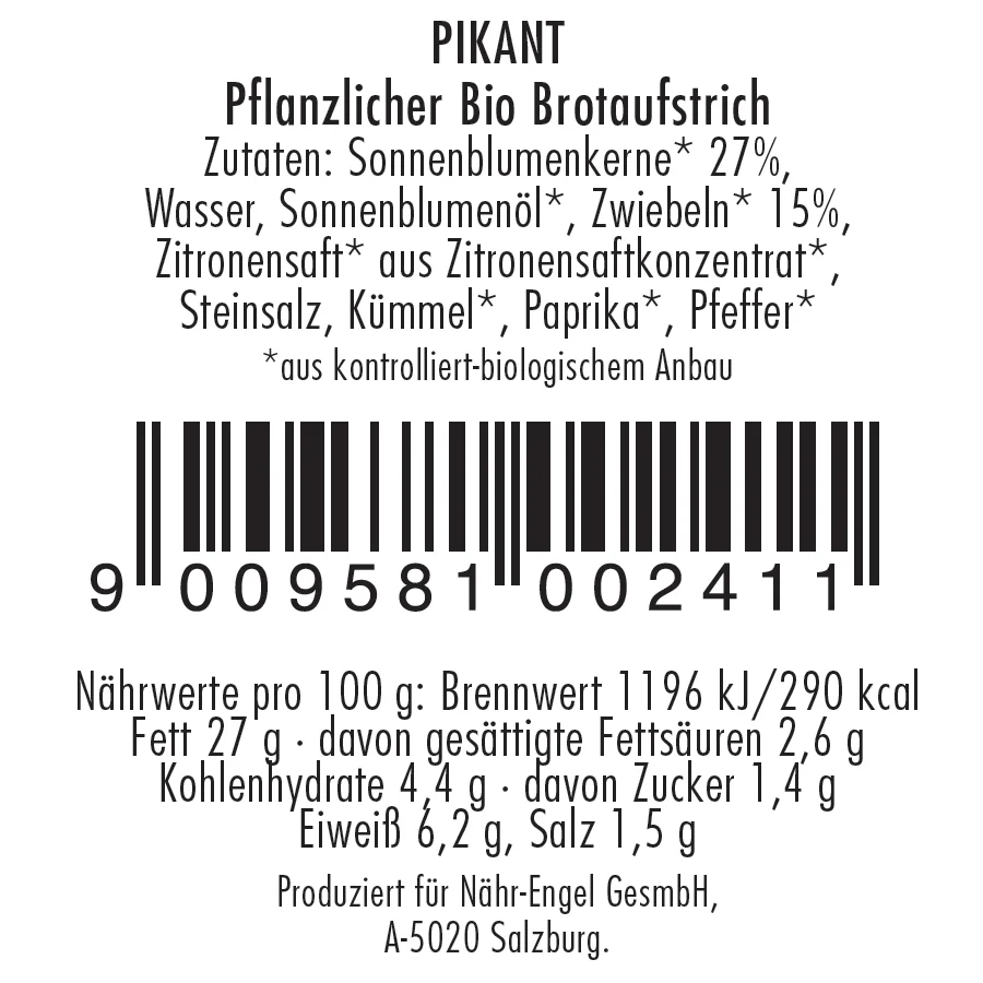 Mon Pate Pikant Bio Aufstrich 20 Stk.