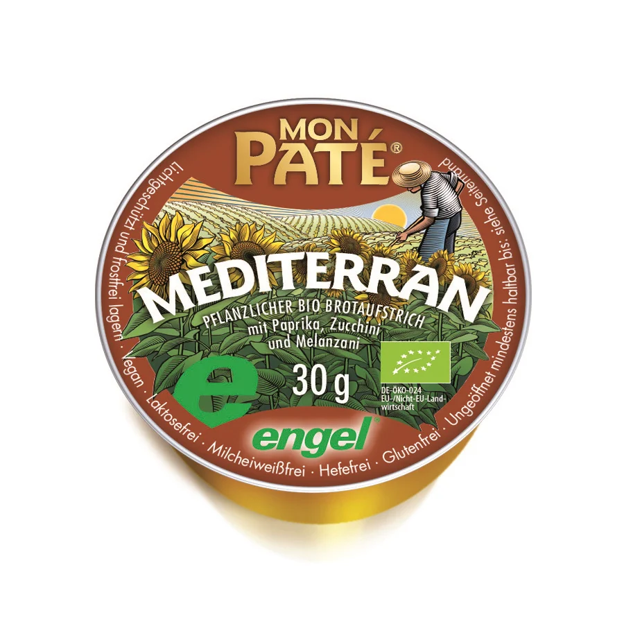 Mon Pate Mediterran Bio Aufstrich 20 Stk.