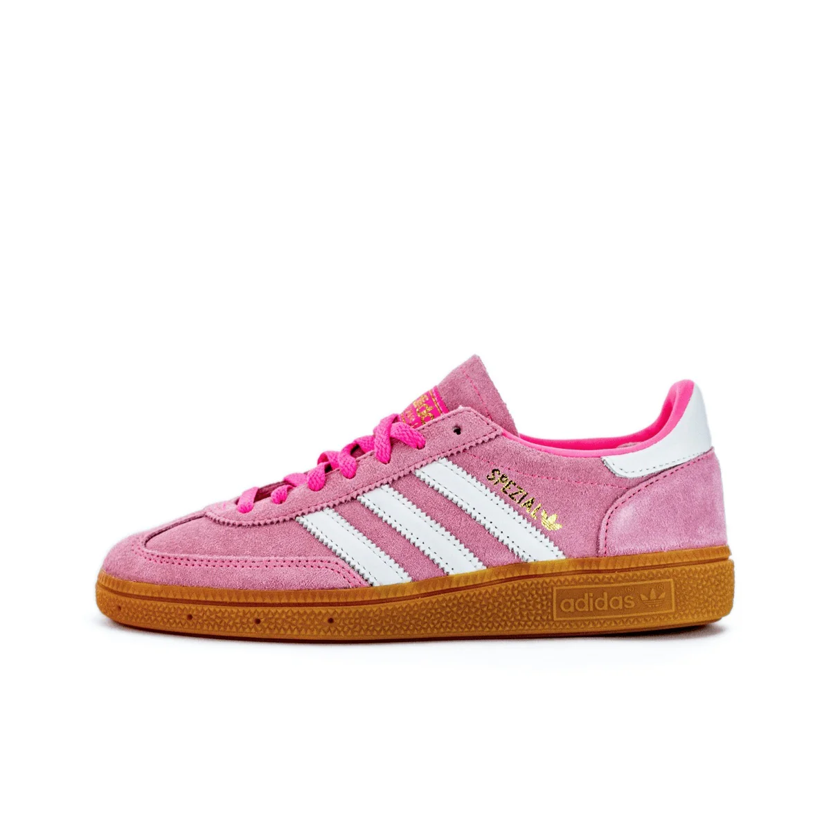 Drei Streifen Handball Spezial W JI2654 - rosa-weiss-gum