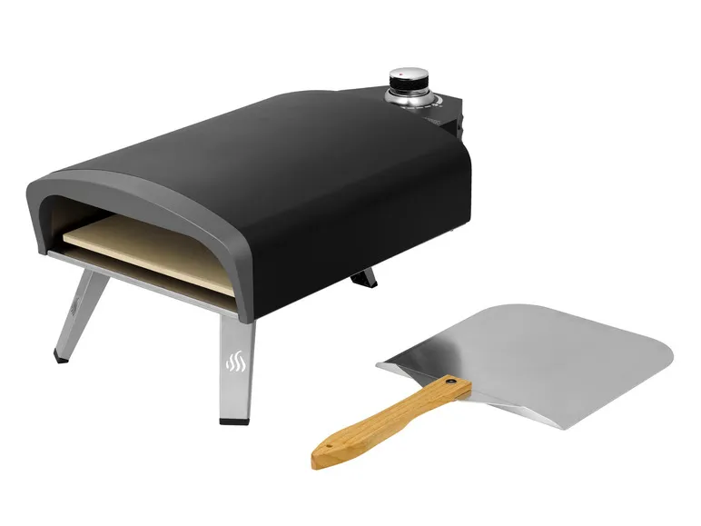 Gas Pizzaofen »Burnsville« aus Edelstahl, schwarz