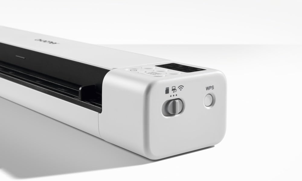 Brother DS-940 Mobiler Scanner | A4 | beidseitig | WLAN | integrierter Akku | 15 ppm | Farbe | Schwarz/Weiß | Scan to USB
