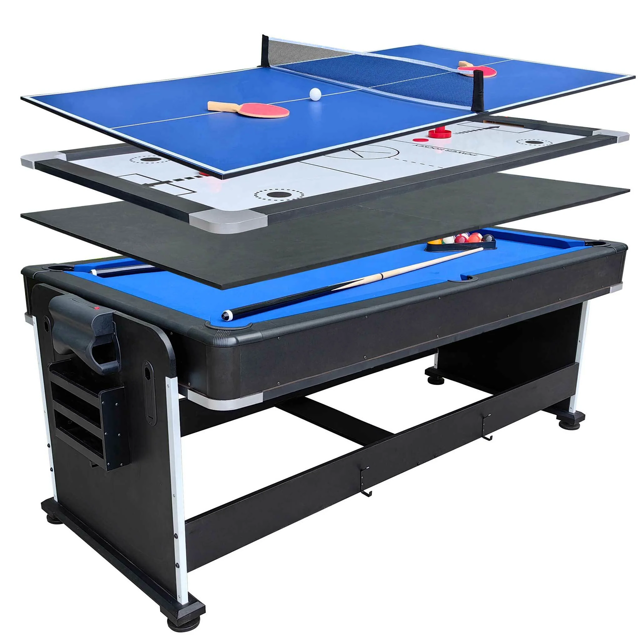 Blackwood Billardtisch 7' 4-IN-1