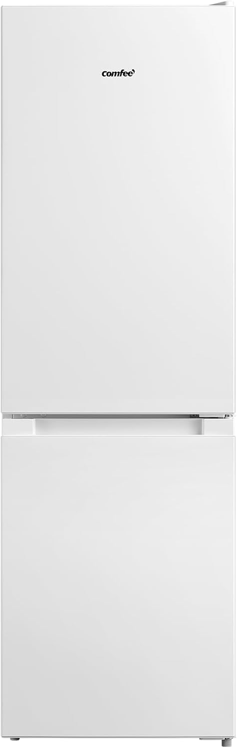 Comfee RCB169DK2(E) Fridge/Freezer Combination, 150 cm Height, Low Frost, Adjustable Fridge Temperature, LED Light, 195 kWh per Year, Fridge Capacity 115 L, 59 L Freezer, Black