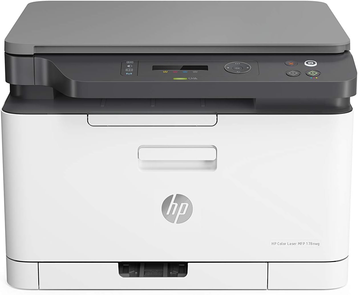 HP Color Laser 150nw Farb-Laserdrucker (Drucker, USB, LAN, WLAN),weiß-grau