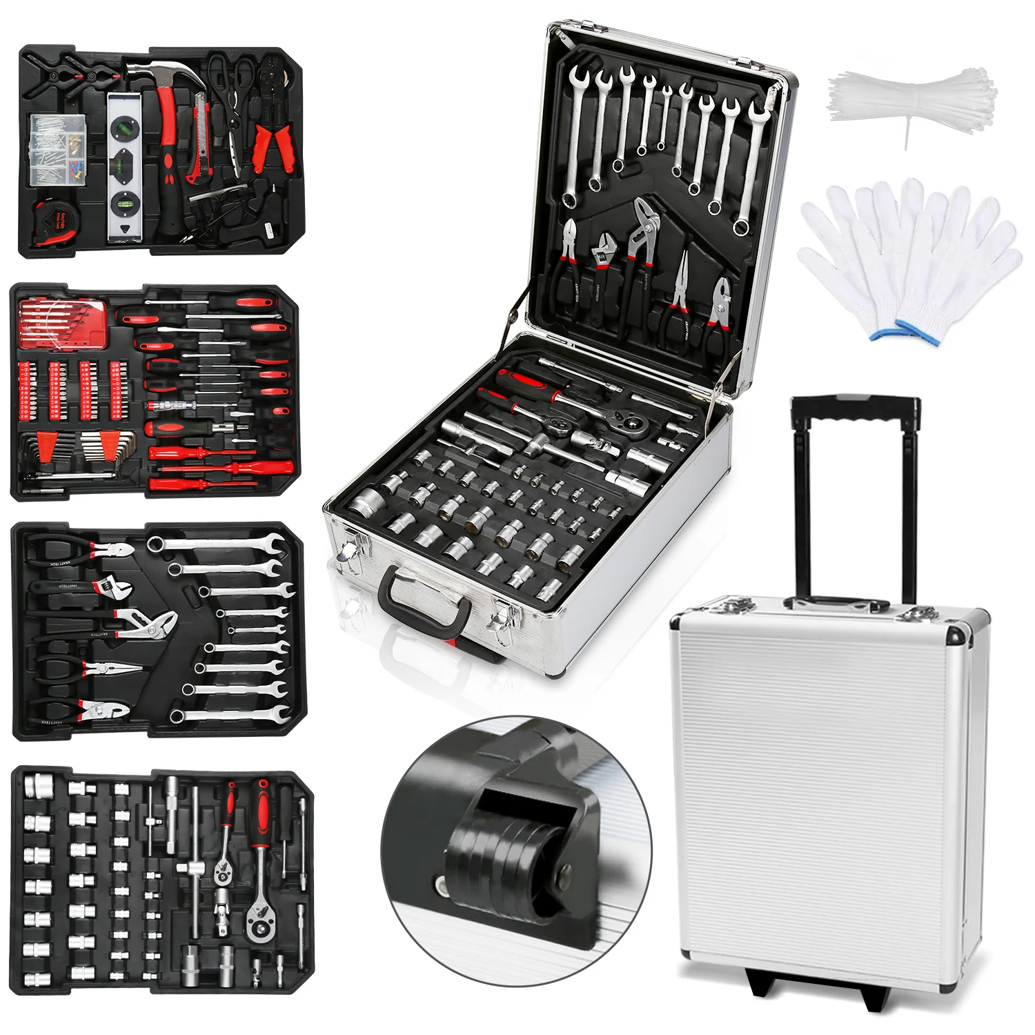 Sonnewelt Werkzeugkoffer 1031tlg. Werkzeugkasten