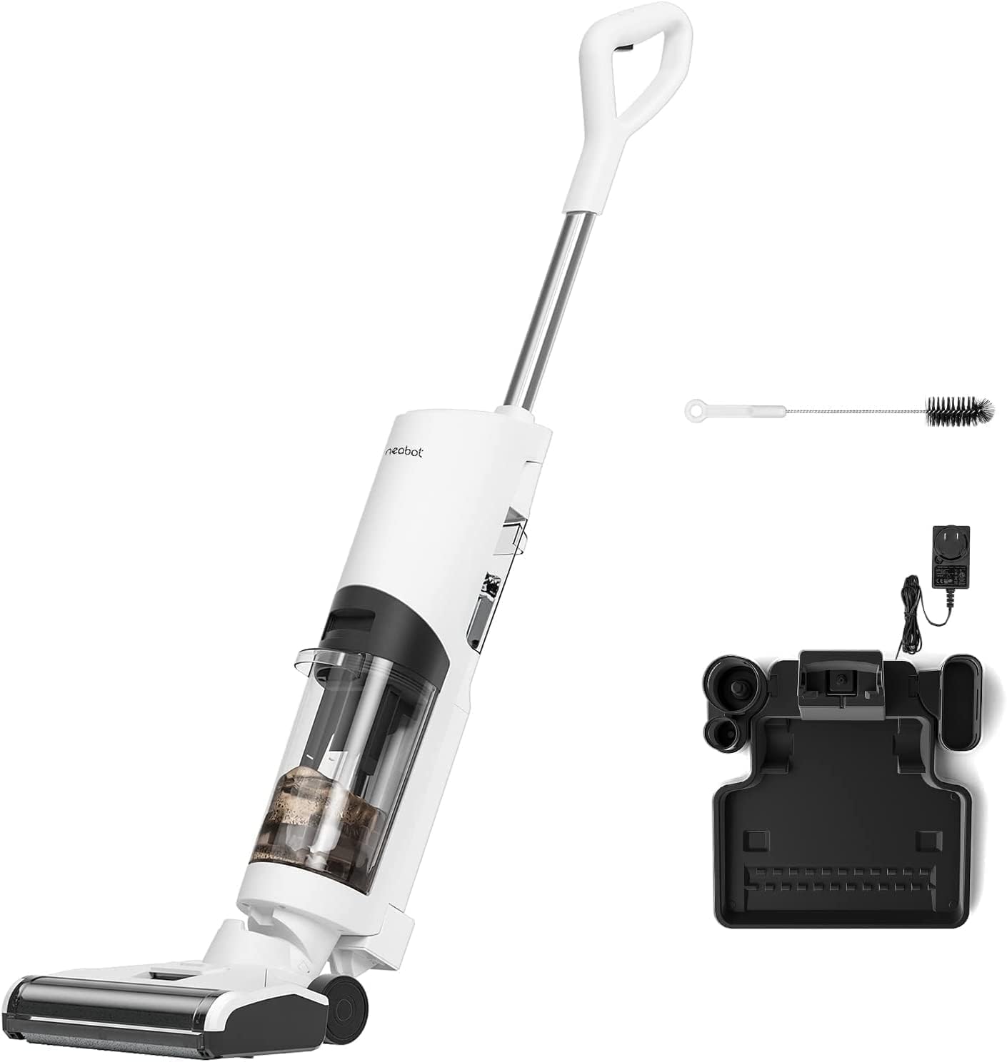 Neakasa 3 in 1 Nass Trockensauger mit 18000 Pa Starke Saugkraft, Staubsauger Wischmop, Bodenwischer, Saugen, Wischen und Trocknen, Dual-Tank, Selbstreinigung, Waschsauger für alle Hartbden