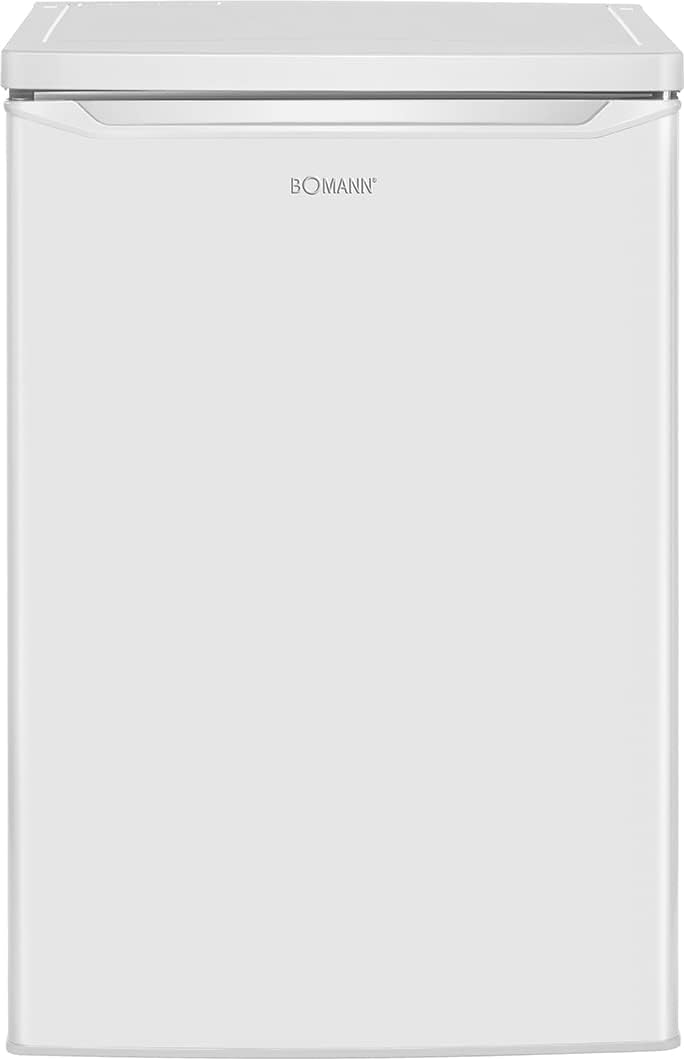 Bomann® Kühlschrank mit Gefrierfach klein | Kühlschrank 2 Ablagen | leise | mit 4-Sterne Gefrierfach | Kühlschrank klein mit Obst- und Gemüsefach | Türanschlag wechselbar | KS 7251 weiß