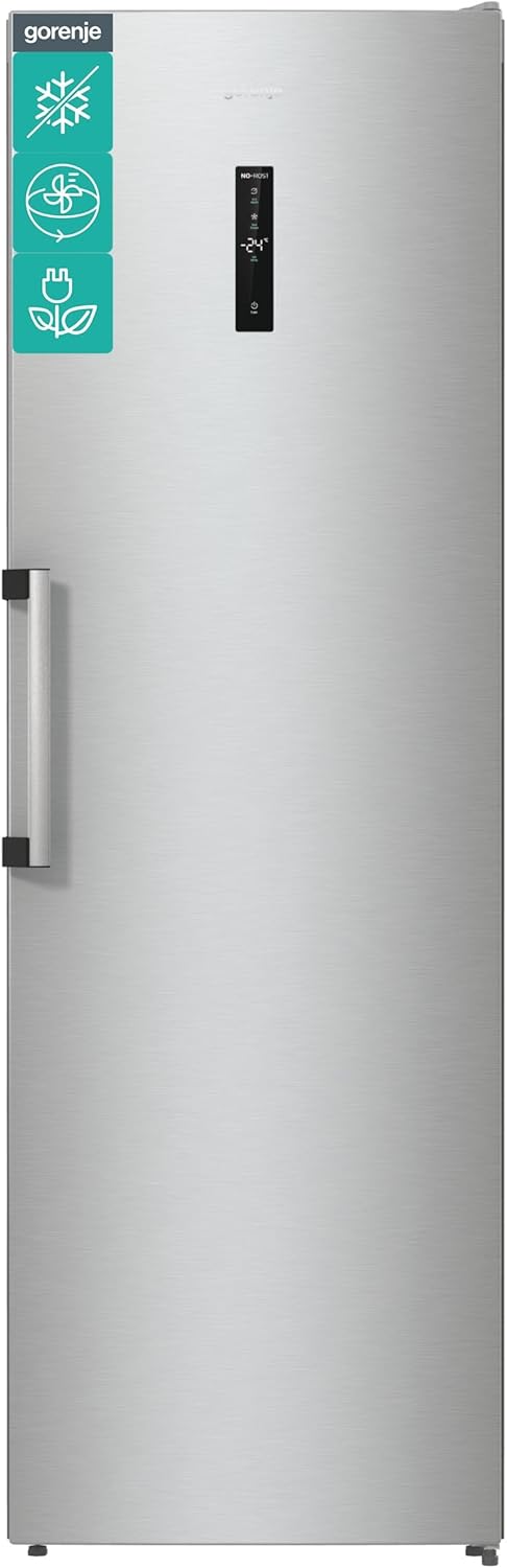 Gorenje FN 619 DAXL6 Gefrierschrank/NoFrost/Inverter Kompressor/FastFreeze/LED Display / 280 Liter/ 185 cm/EEK D/edelstahl