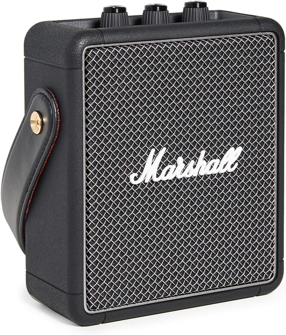 Marshall Stockwell II Portable Bluetooth Speaker - Black&Brass