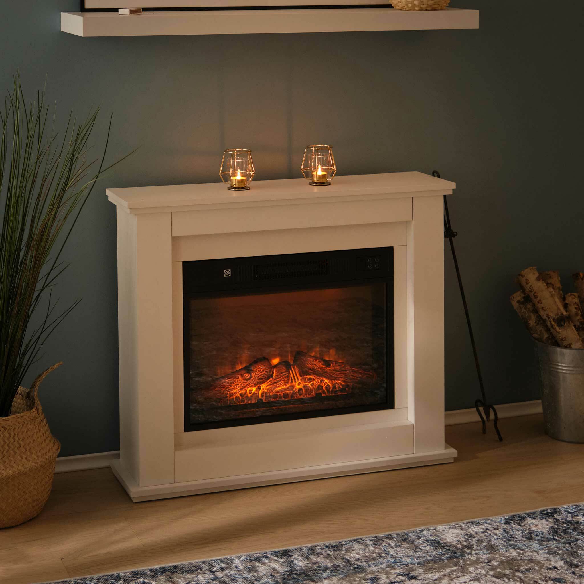 Lykke Elektrokamin L, 2000W, Wei