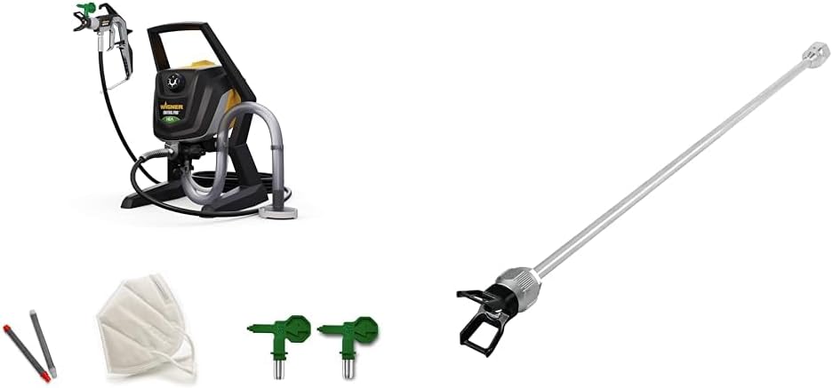 WAGNER Airless Farbsprühsystem Control Pro 350 M für Wandfarben, Latexfarben, Lacke & Lasuren, 15 m²-2 min, Druckregulierung, 110 bar, Schlauch 15 m