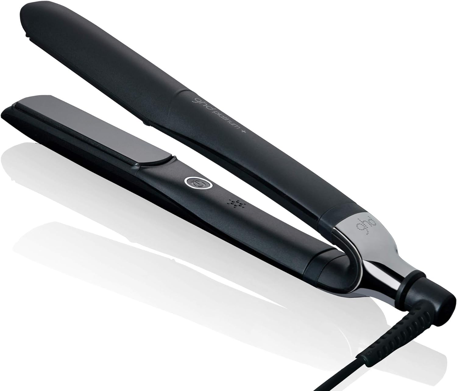 ghd Platinum+ Haarglätter & Professioneller Styler in Schwarz - Stärkeres Haar, Mehr Glanz, Farbschutz - Für Alle Haartypen