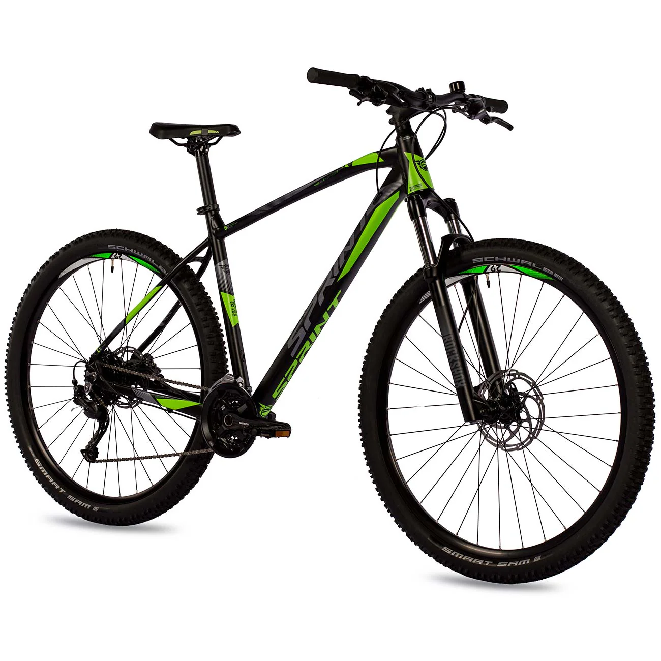 Herren 27,5 Mountainbike Apolon MTB Hardtail Fahrrad 27 Gang Shimano ALIVIO RD-M3100, SGS S-N