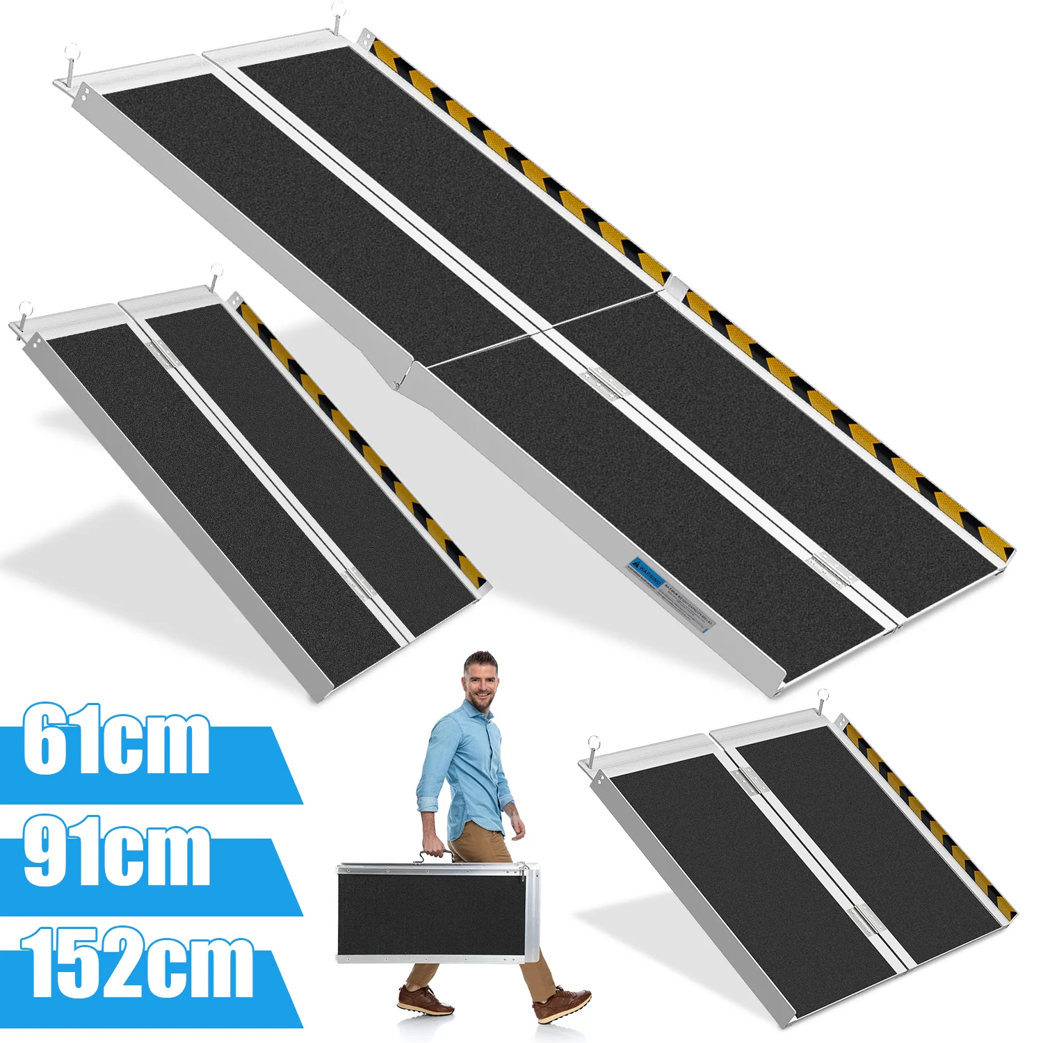 Sonnewelt Rollstuhlrampe Laderampe Alu bis 270kg