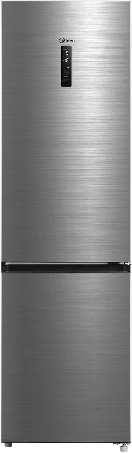 Midea MERB276FGE02A Fridge/Freezer Combination, 180 cm Height, NoFrost, Double Control, Super Cooling Function, 219 kWh per Year, Fridge Capacity 199 L, 71 L Freezer Capacity