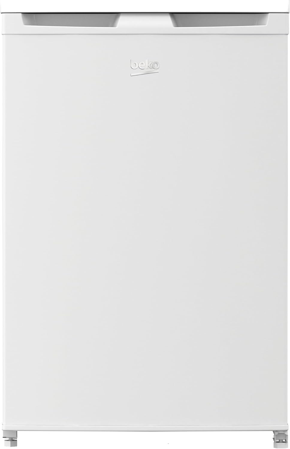 Beko TSE1424N b100 Tischkühlschrank, 128 l Gesamtrauminhalt, wechselbarer Türanschlag, gute Beleuchtung im Gerät, 37 dB, robuste Glasablagen, Weiß