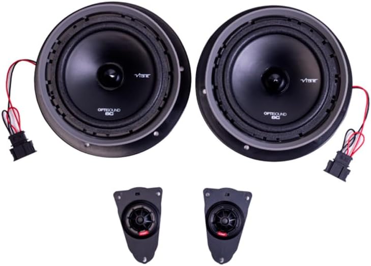 VIBE Audio Optisound VW T5 Frontlautsprecher-Upgrade, OPTIVWT5-V8