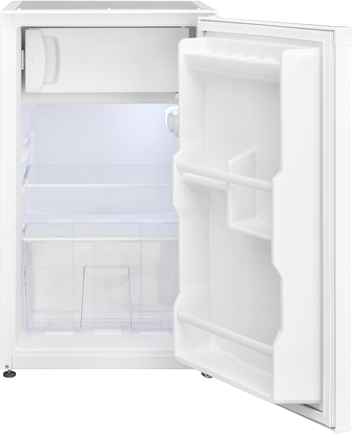 Respekta Unterbaukühlschrank Gustav mit 2 Sterne Gefrierfach / 83,8 cm Höhe / 48 cm Breite / 82 L Nutzinhalt/Wechselbarer Türanschlag/verstellbare Füße / KSU50-10 / Max. 41 dB