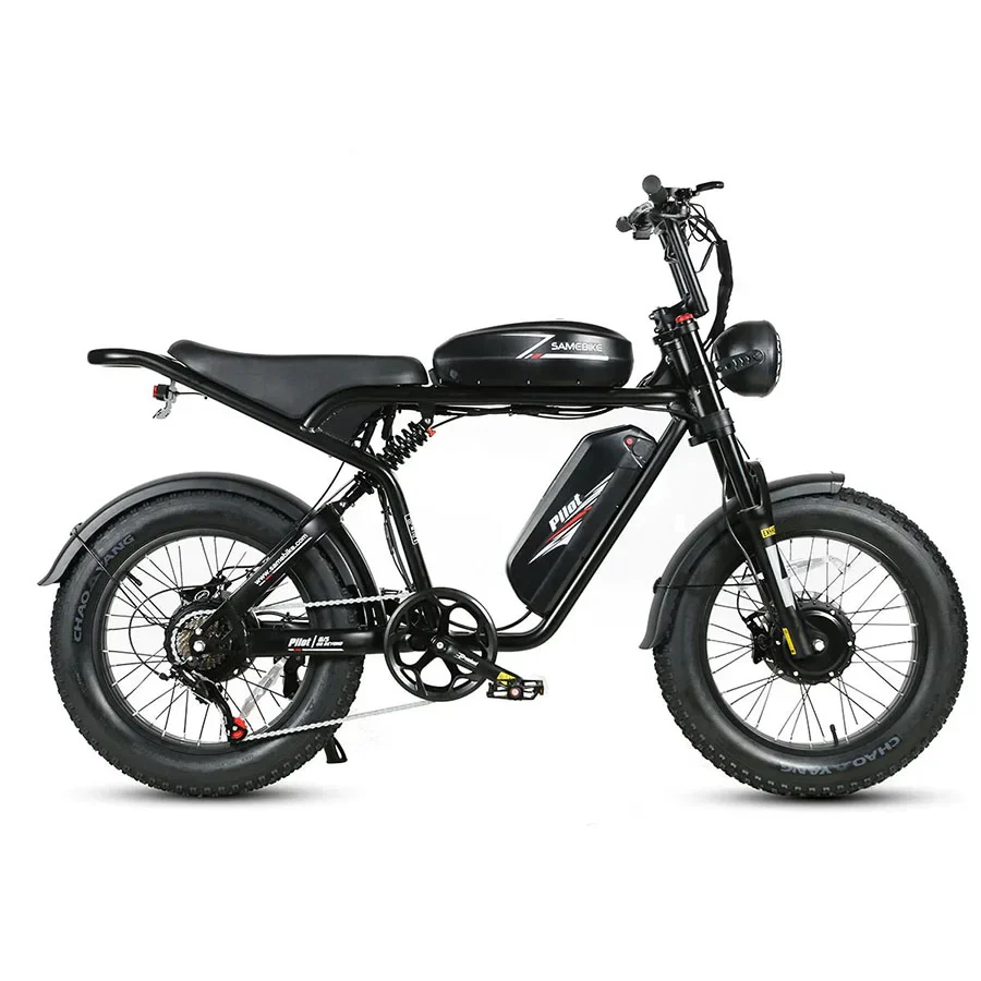 SAMEBIKE M20-III E-Motorrad, 48V 36Ah, 2000W Motor, 60 km/h