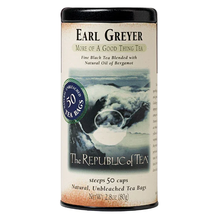 The Republic of Tea Black Tea, Earl Greyer, Bags
