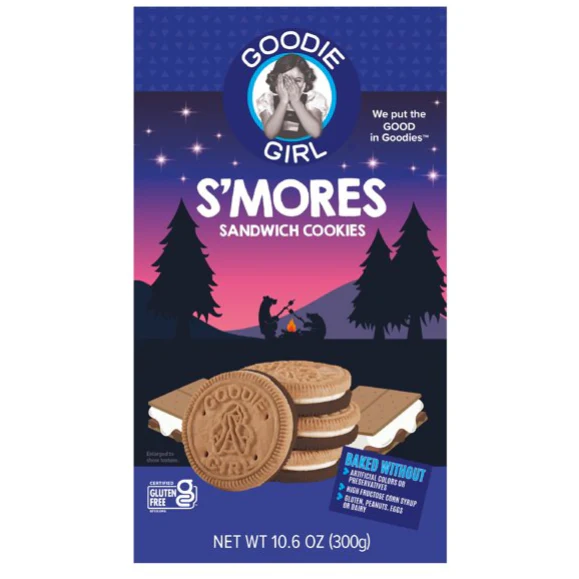 Goodie Girl S��mores Sandwich Cookies 10.6oz