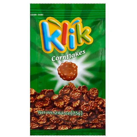 Klik Chocolate Covered Corn Flakes - 2.64 Oz