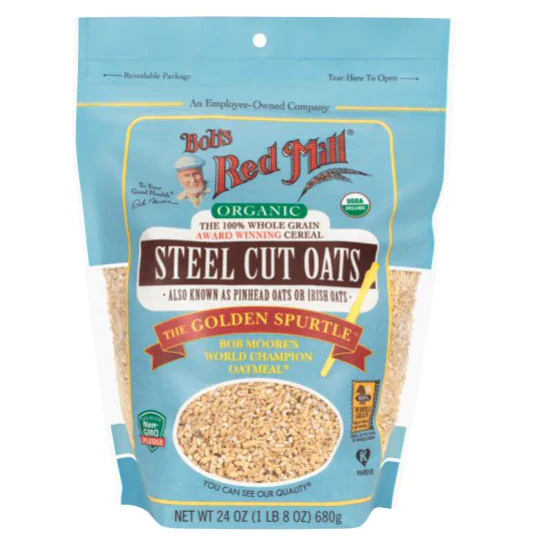 Bob's Red Mill Organic Steel Cut Oats, 24 oz