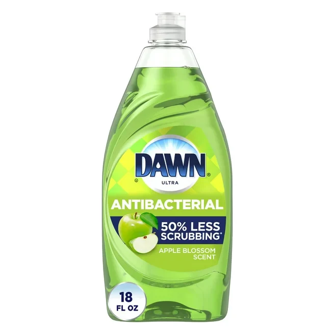 Dawn Ultra Antibacterial Liquid Hand Soap, Apple Blossom, 18 fl oz