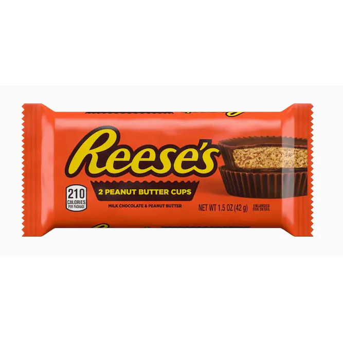 REESE'S Milk Chocolate Peanut Butter Cups 1.5 oz