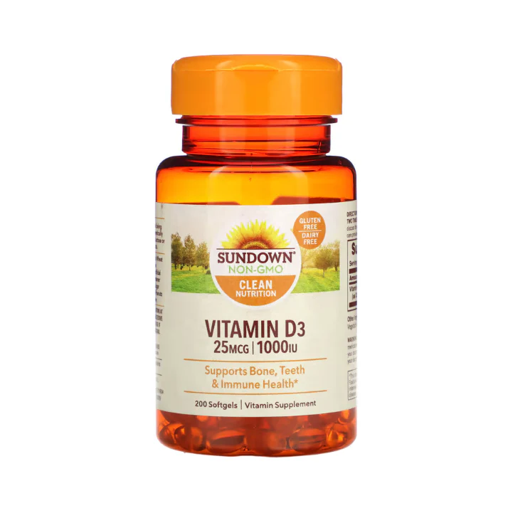 Sundown Vitamin D3 Gummies, Supports Bone, Teeth, and Immune Health, Naturally Flavored, 90