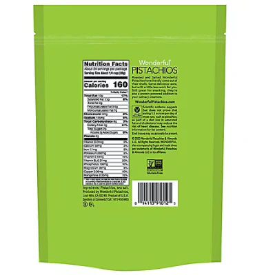 Wonderful Pistachios Shelled, Roasted and Salted (24 oz.)