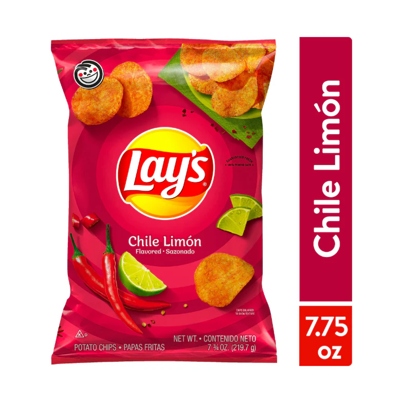 Lay's Chile Lim��n Flavored Potato Chips, 7.75 oz Bag