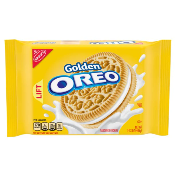OREO Golden Sandwich Cookies, 14.3 oz