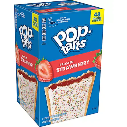 Pop-Tarts, Frosted Strawberry (48 ct.)