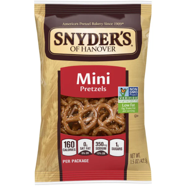Snyder's Mini Pretzels 1.5oz
