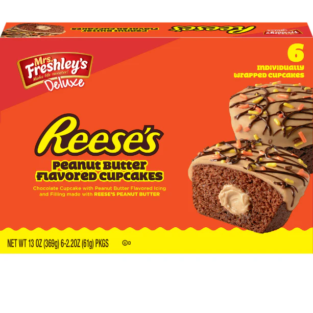 Mrs. Freshley's Deluxe Reese's Peanut Butter Cakes