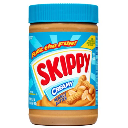 SKIPPY Peanut Butter, Creamy, 7 g protein per serving, 16.3 oz