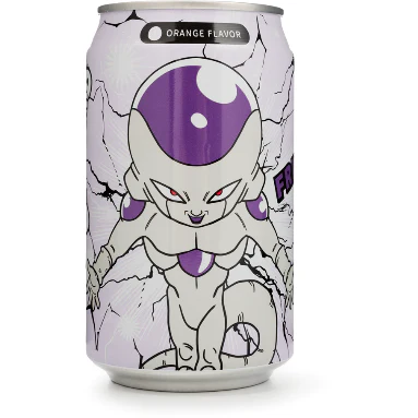 Ocean Bomb Dragon Ball Goku Sparkling Water, Orange Flavor 330 ml