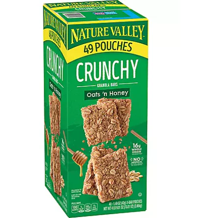 Nature Valley Oats 'n Honey Crunchy Granola Bars (98 ct.)