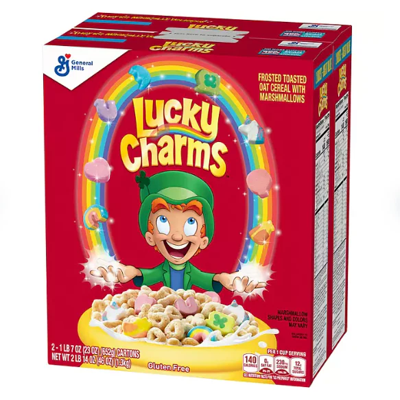 Lucky Charms Gluten-Free Marshmallow Cereal (23 oz., 2 pk.)