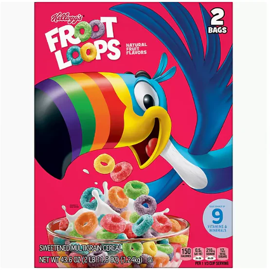 Froot Loops Breakfast Cereal (2 pk.)