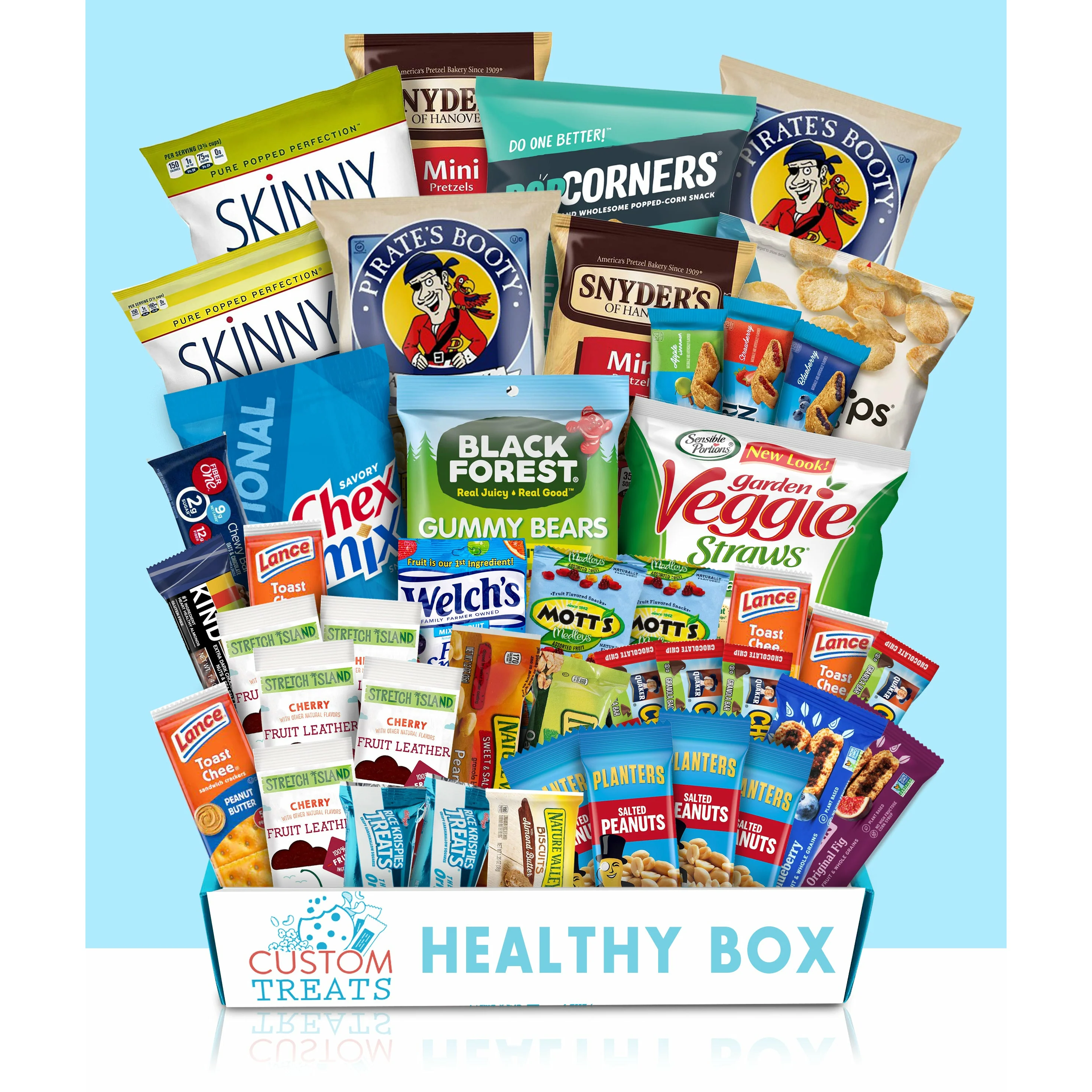 Healthy Snack Box Variety Pack Care Package (50 Count)