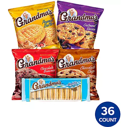 Grandma's Cookies Variety Pack (36 pk.)