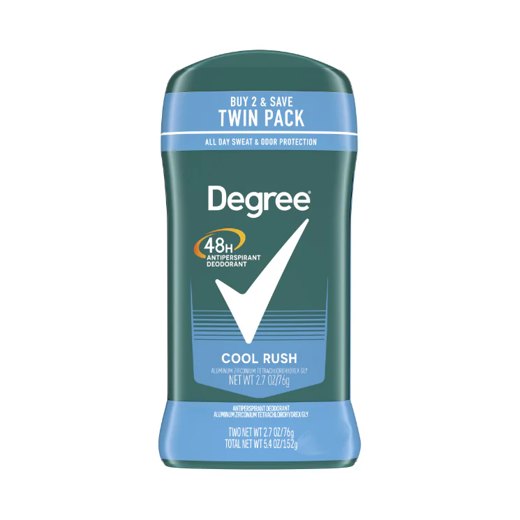 Antiperspirant Deodorant Cool Rush, Twin Pack2.7oz