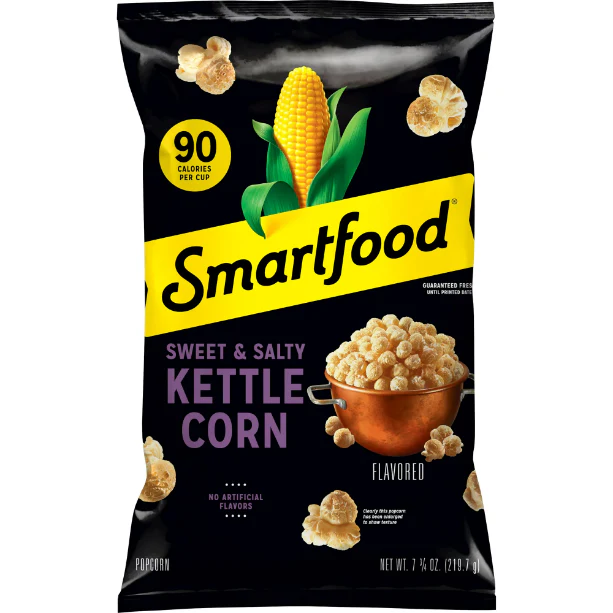 Smartfood Kettle Corn Flavored Popcorn, 7.75 oz Bag