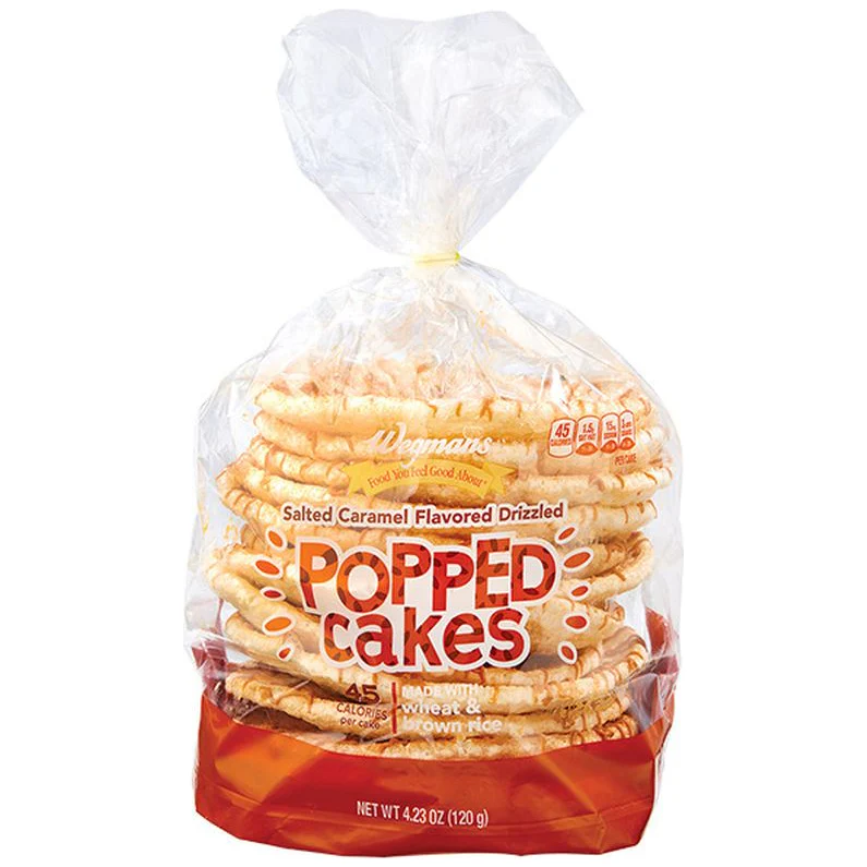 Wegmans Salted Caramel Flavored Drizzled Popped Cakes