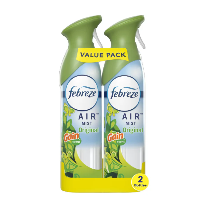Febreze Odor-Fighting Air Freshener - Gain Original Scent - 8.8oz/2pk
