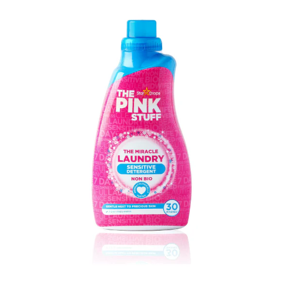 The Pink Stuff, Miracle Liquid Laundry Detergent for Sensitive Skin, 30 Loads, 2 Count